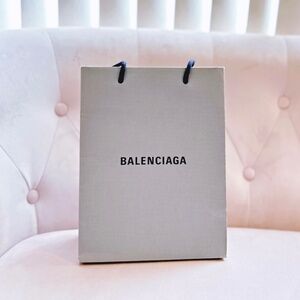 Authentic Balenciaga paper bag